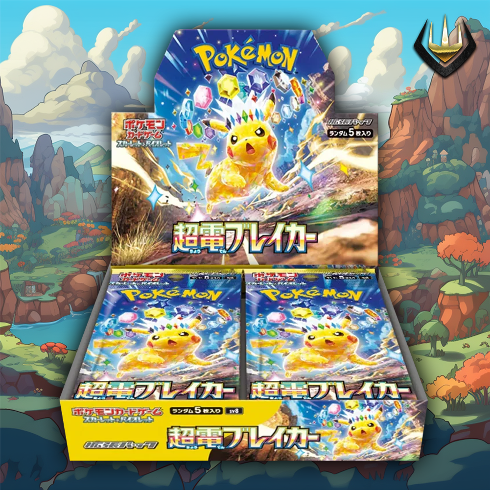 Super Electric Breaker Sv8 Pokemon Japanese Booster Box Super Electric Breaker Sv8 Pokemon Japanese Booster Box