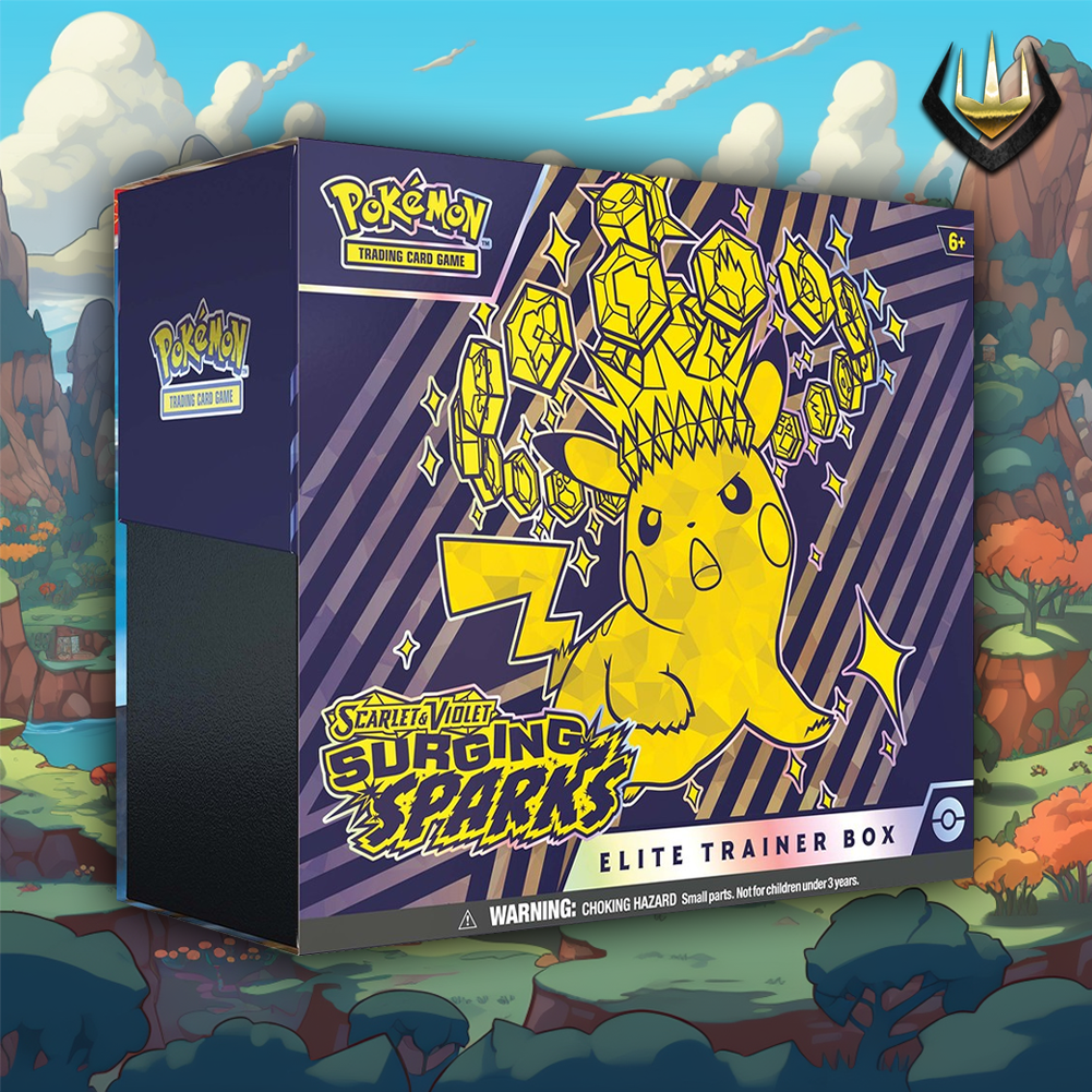 Surging Sparks ETB エリートトレーナーボックス Surging Sparks Pokemon ETB Elite Trainer Box