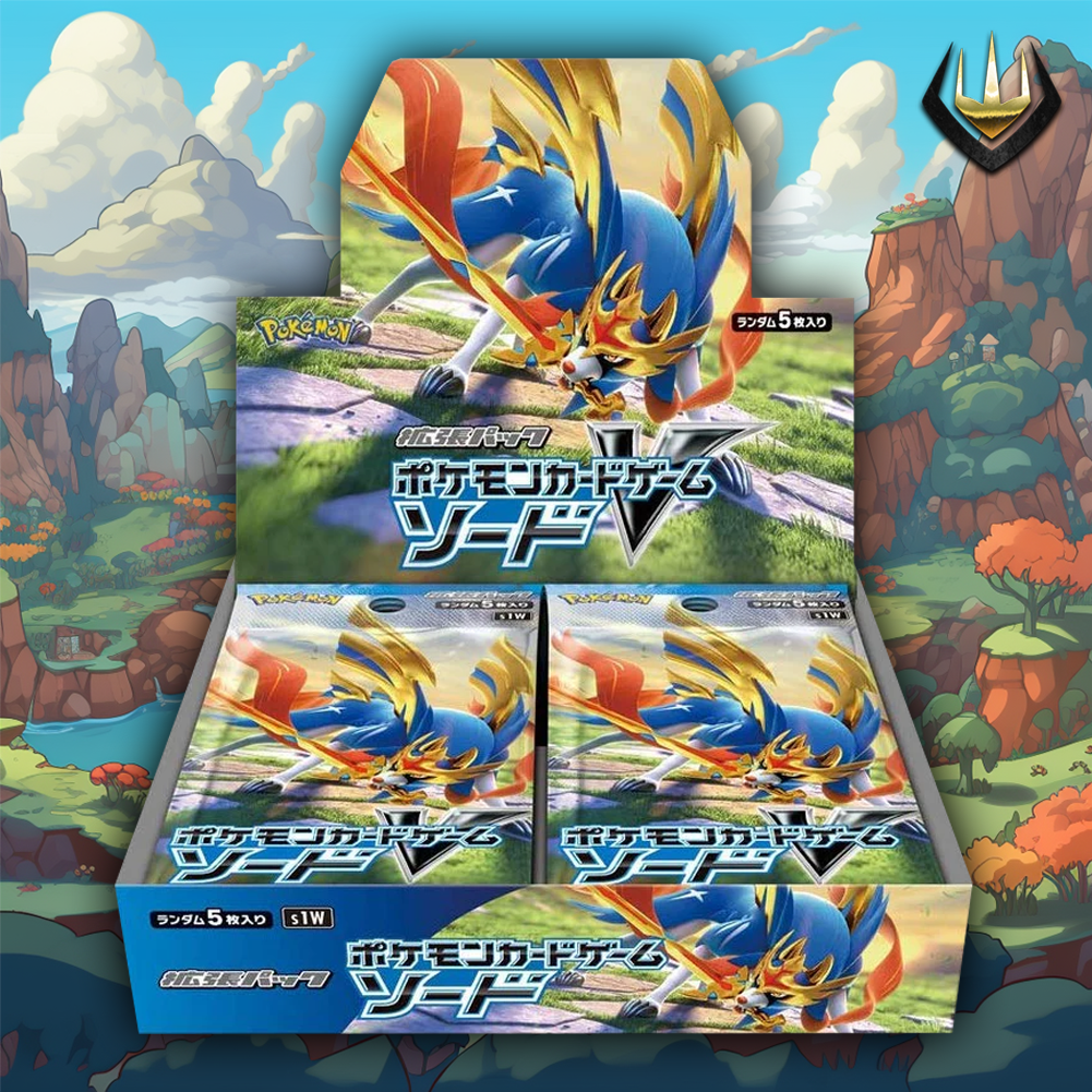 Sword S1W Pokemon Japanese Booster Box