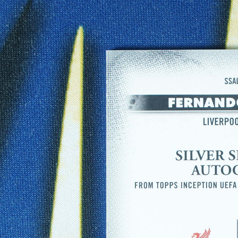 Fernando Torres 2024-25 TOPPS UEFA INCEPTION Silver Signings On-Card Auto