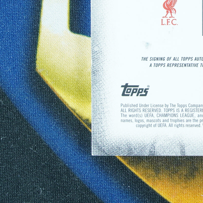 Fernando Torres 2024-25 TOPPS UEFA INCEPTION Silver Signings On-Card Auto