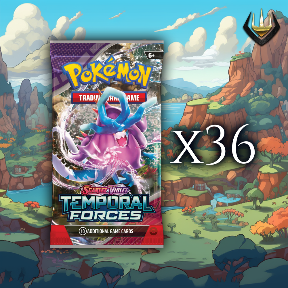 36x Temporal Forces Pokemon Booster Pack Lot 36x Temporal Forces Pokemon Booster Pack Lot