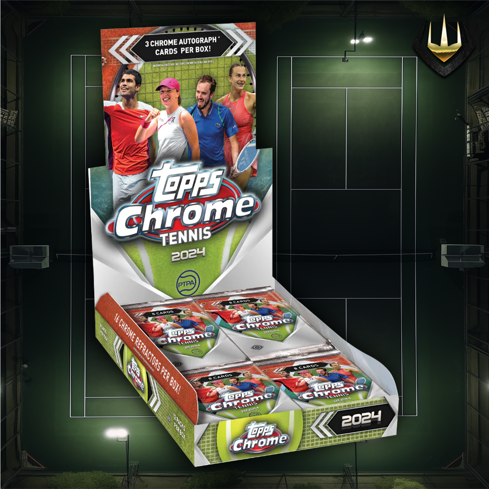 2024 Topps Chrome Tennis Hobby Box