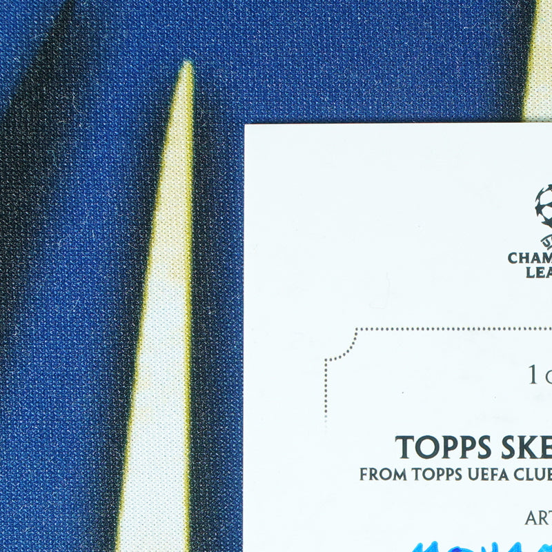 Mohamed Salah 2025-26 TOPPS UCC FLAGSHIP 1/1 One Of One Artist Sketch Card