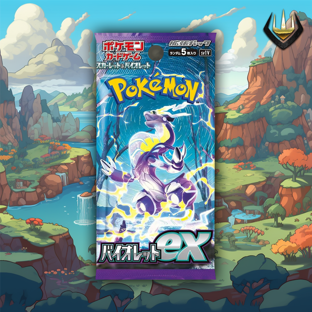 pokemon japanese violet ex booster box sv1V Korean Box} Korean ver Violet ex expansion Violet Ex Pokmon Japanese Booster
