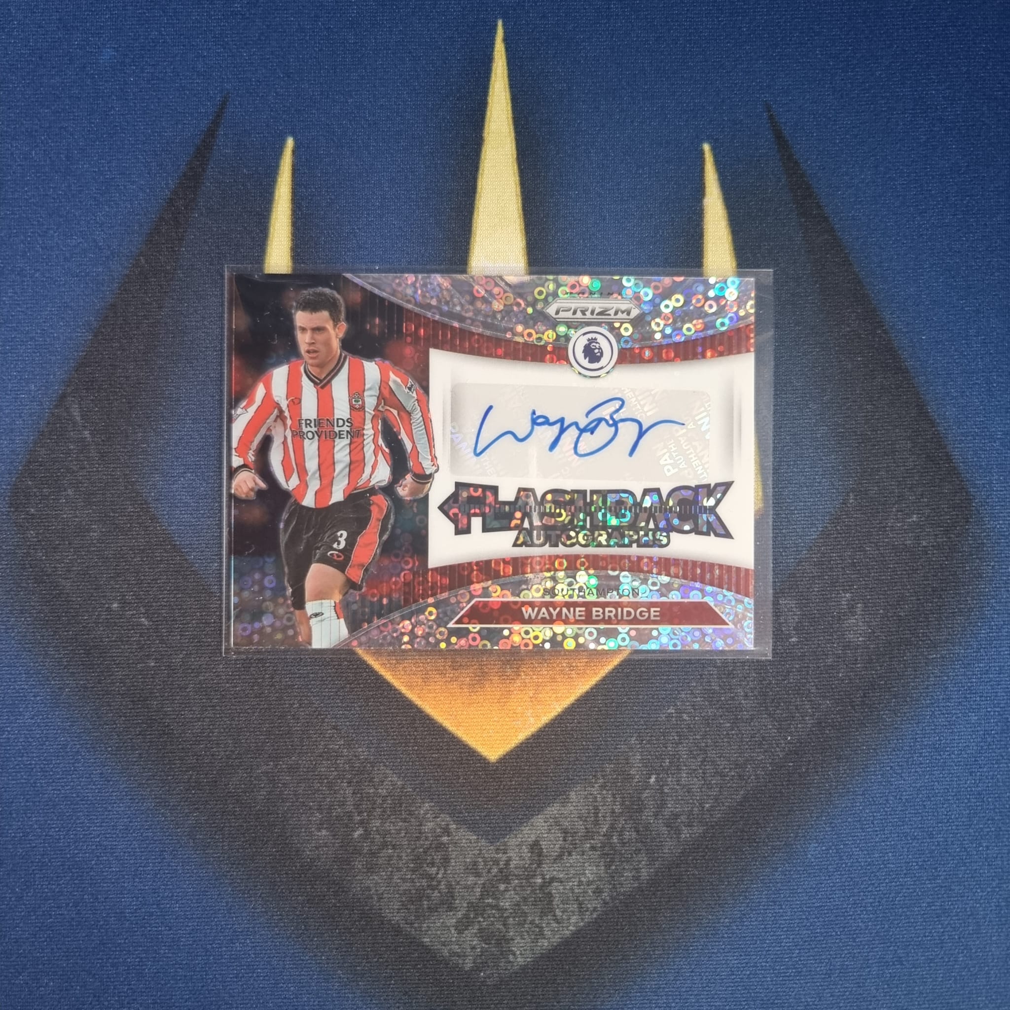 Wayne Bridge 2022-23 Panini Prizm EPL Breakaway Auto Southampton