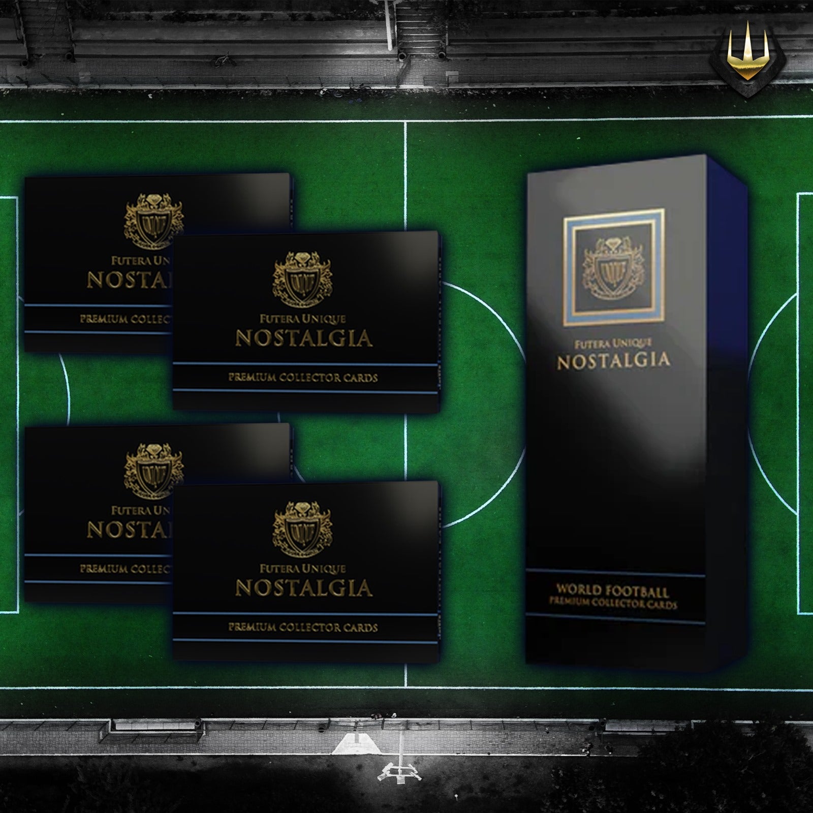 2023-24 Futera Nostalgia Unique Soccer Display Box