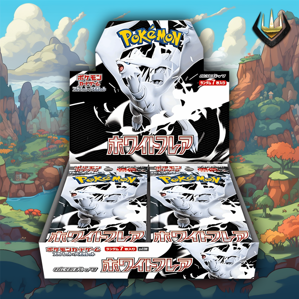 White Flare Sv11w Pokemon Japanese Booster Box White Flare Sv11w Pokemon Japanese Booster Box