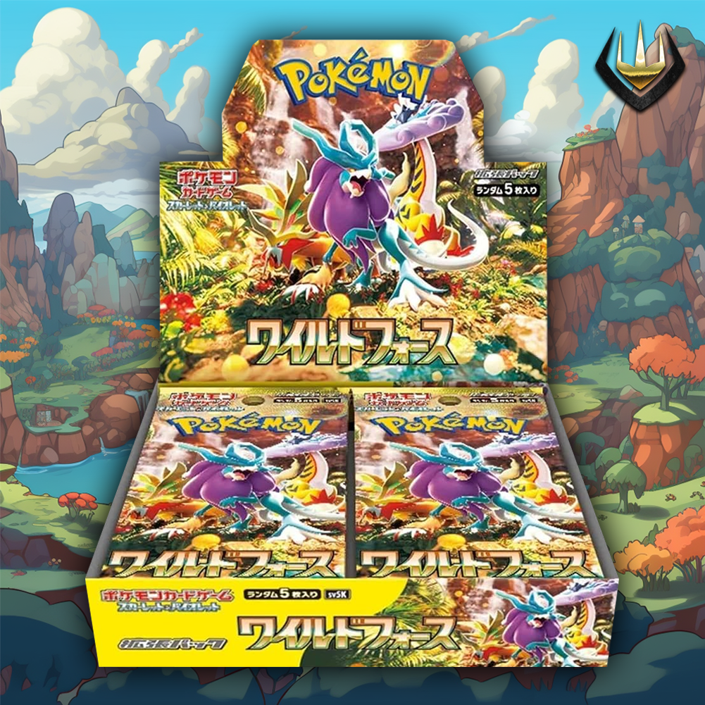 Wild Force Pokemon Japanese Booster Box [SV5k] [No Shrink Wrap]