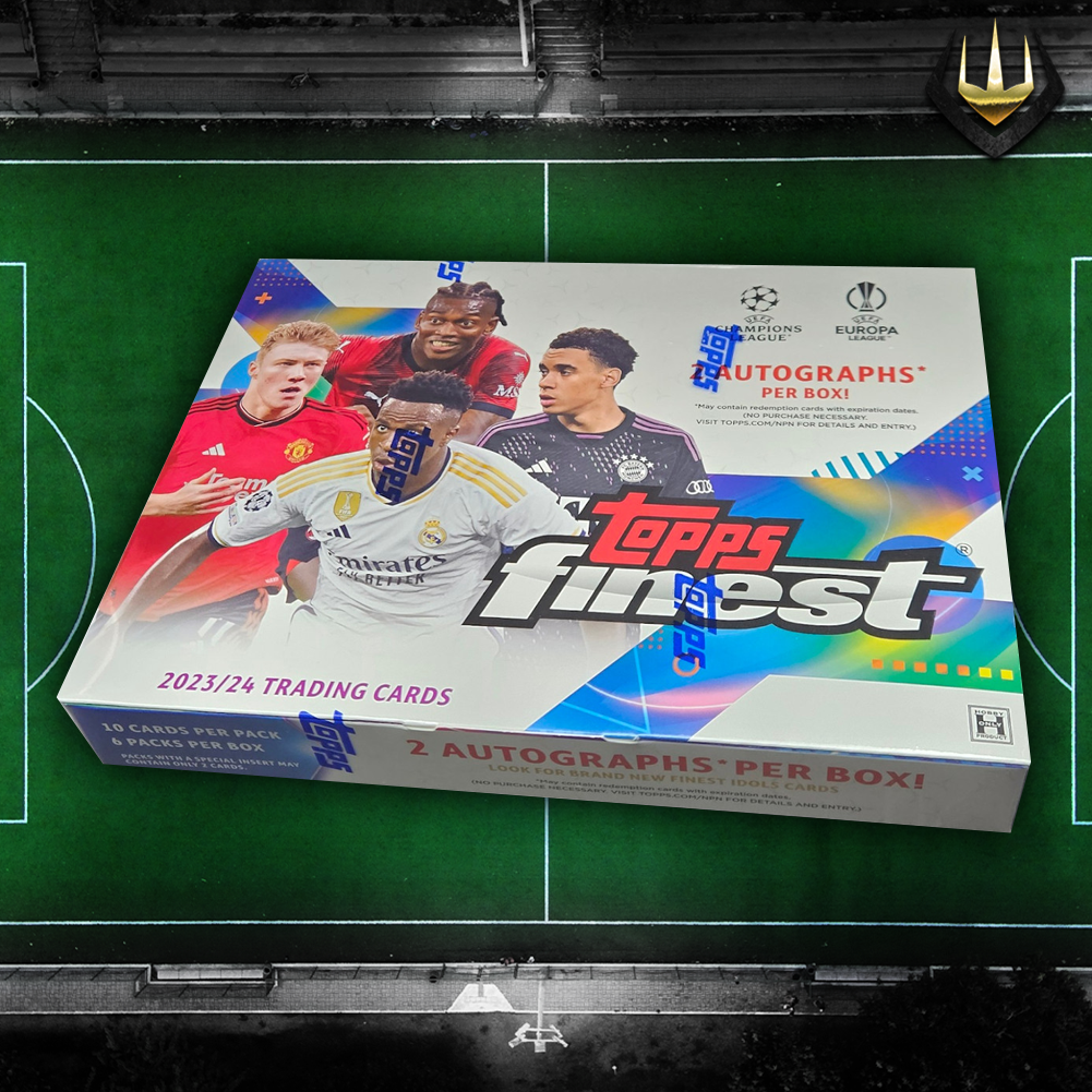 2023-24 Topps Finest UEFA Soccer 2024 Hobby Box