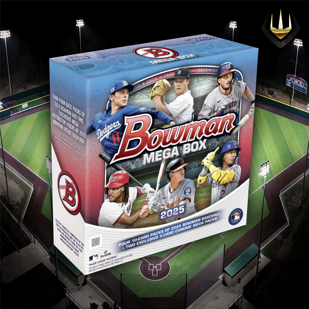 2025 Topps Bowman MLB Baseball Mega Box