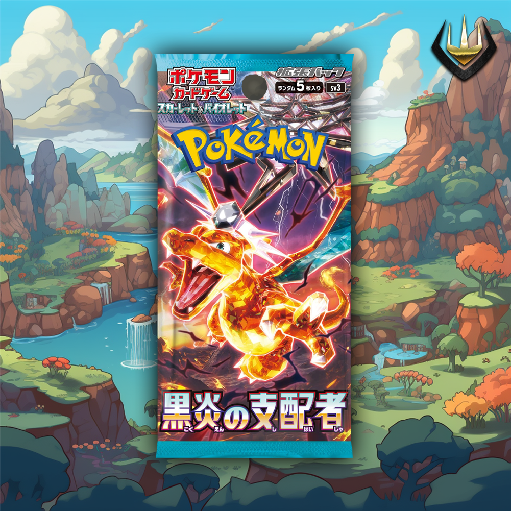 Deck Build Japanese Pokemon Ruler Of The Black Flame Booster Box  Sealed,  US Seller Pokemon TCG Japanese Booster Box