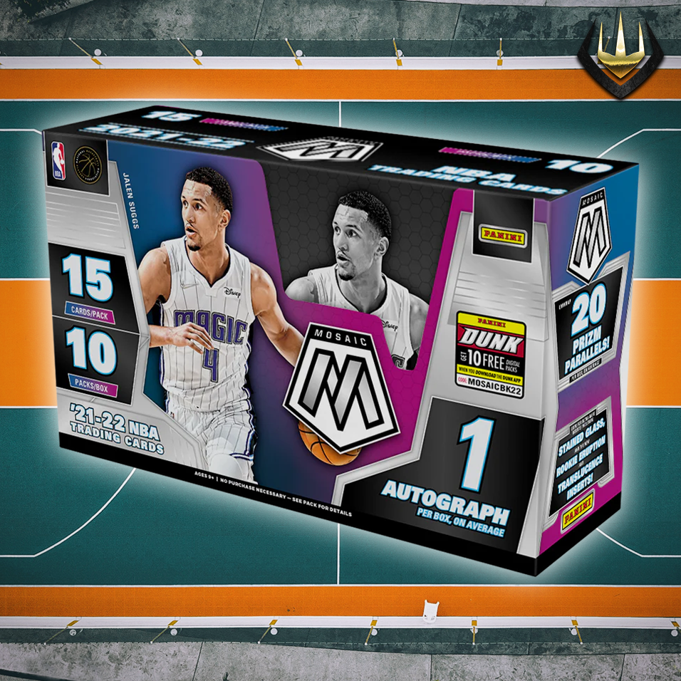 2021-22 Panini Mosaic NBA Hobby Box