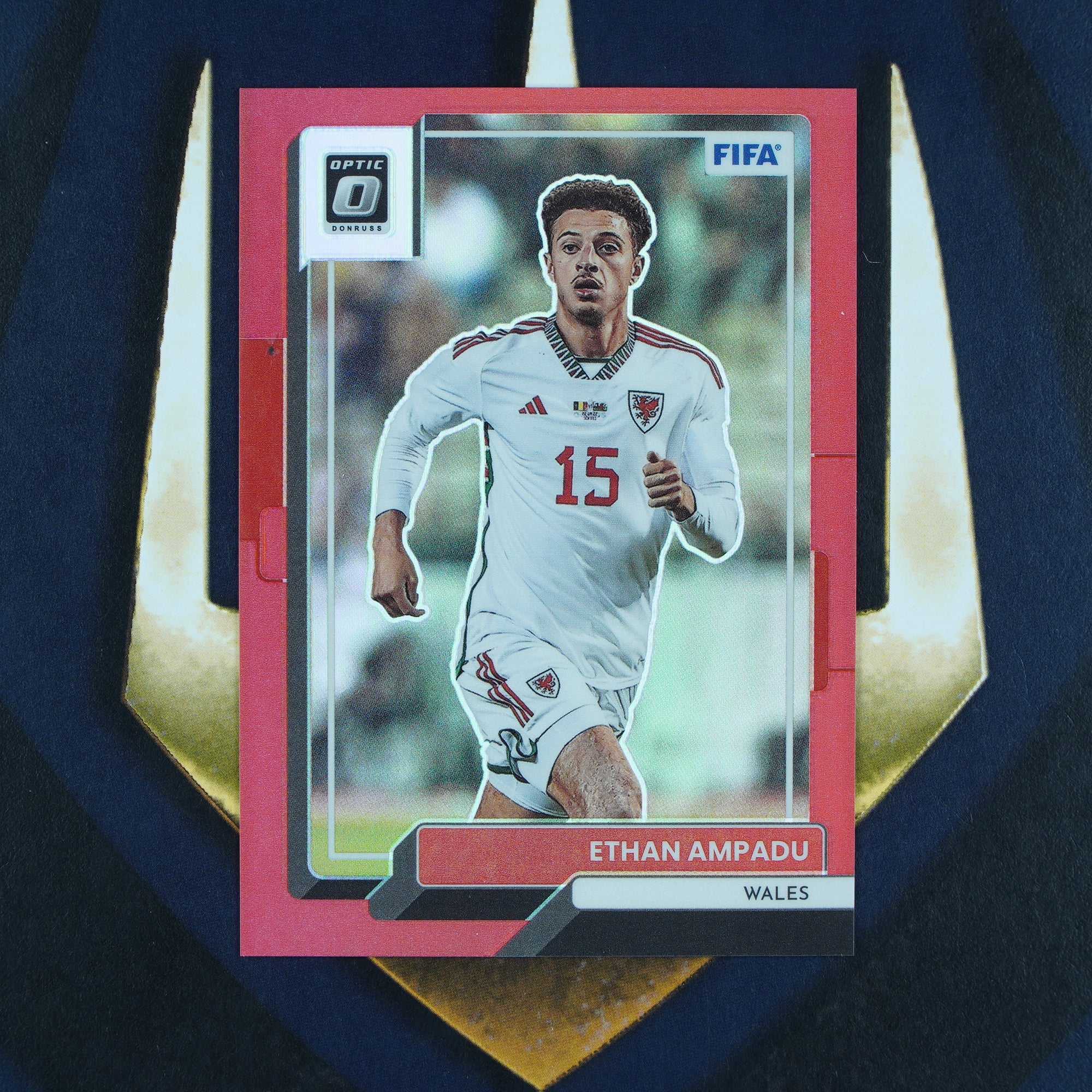 Ethan Ampadu 2022-23 Panini Donruss Optic Red /165 Wales