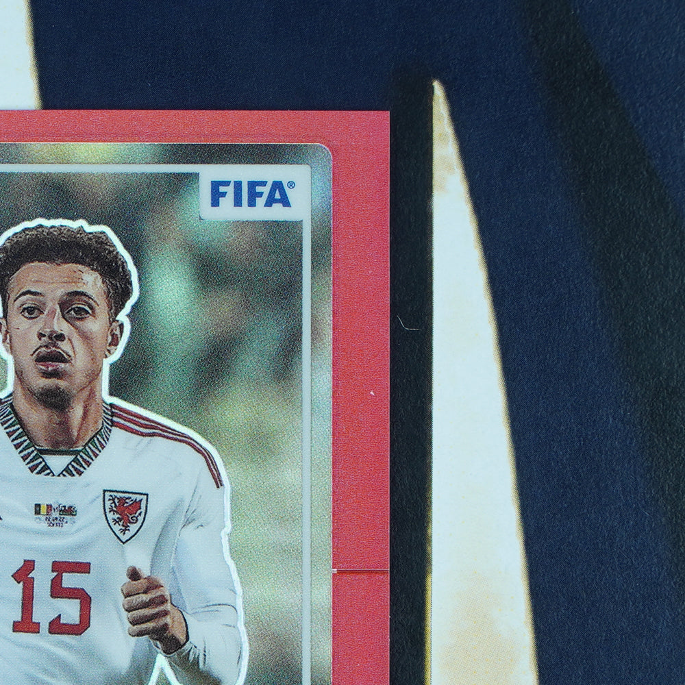 Ethan Ampadu 2022-23 Panini Donruss Optic Red /165 Wales