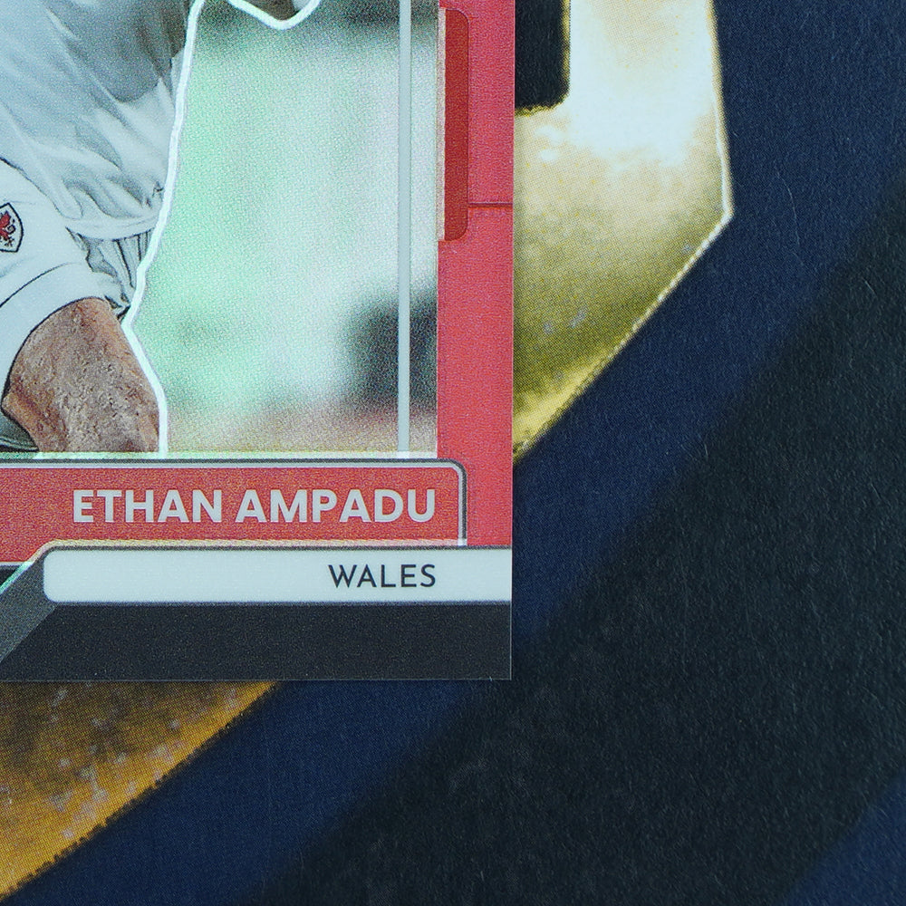 Ethan Ampadu 2022-23 Panini Donruss Optic Red /165 Wales