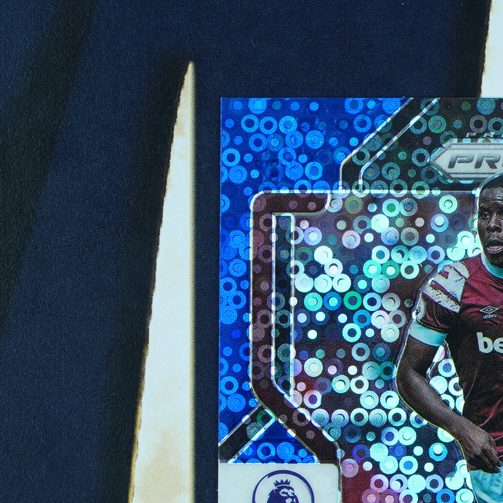 Kurt Zouma 2022-23 Prizm Breakaway Blue Disco /75 West Ham