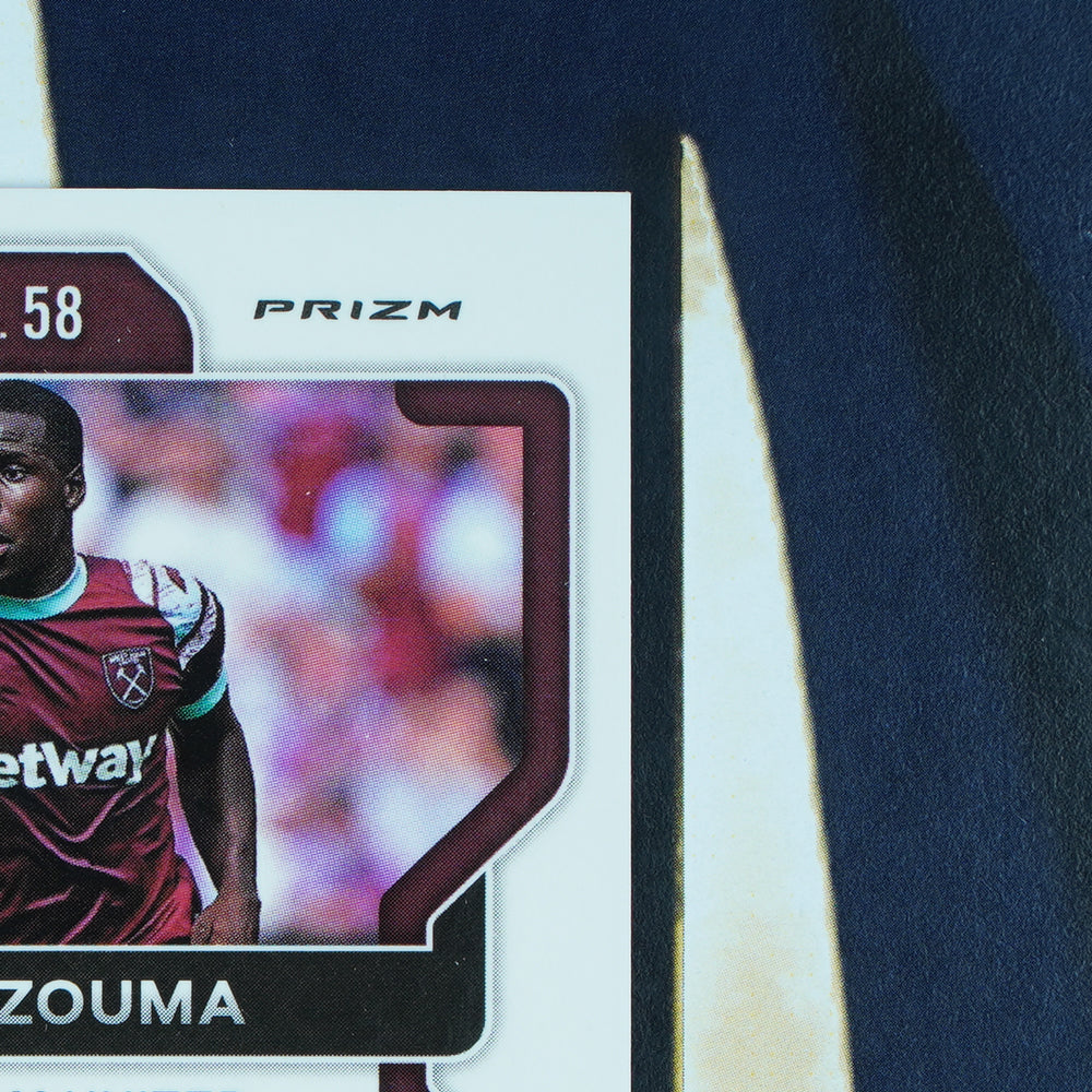 Kurt Zouma 2022-23 Prizm Breakaway Blue Disco /75 West Ham