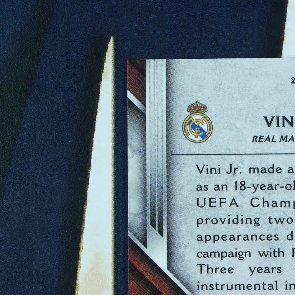 Vini Jr 2022-23 Topps Museum Collection Gold /50 Real Madrid