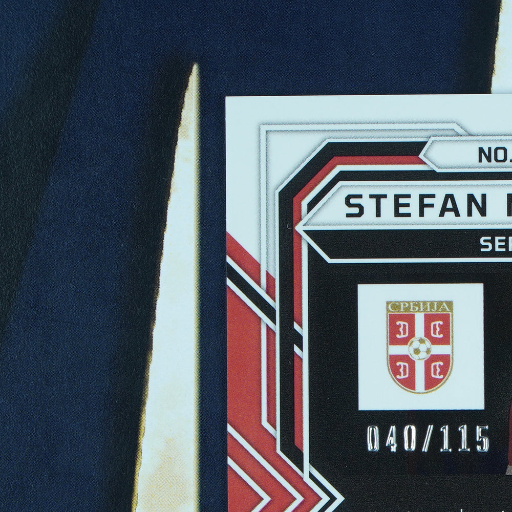 Stefan Mitrovic 2022-23 Panini Obsidian Base /115 Serbia RC