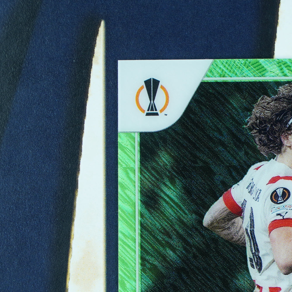 Fabio Silva 2022-23 Topps UEFA Chrome Green Shimmer /399 PSV