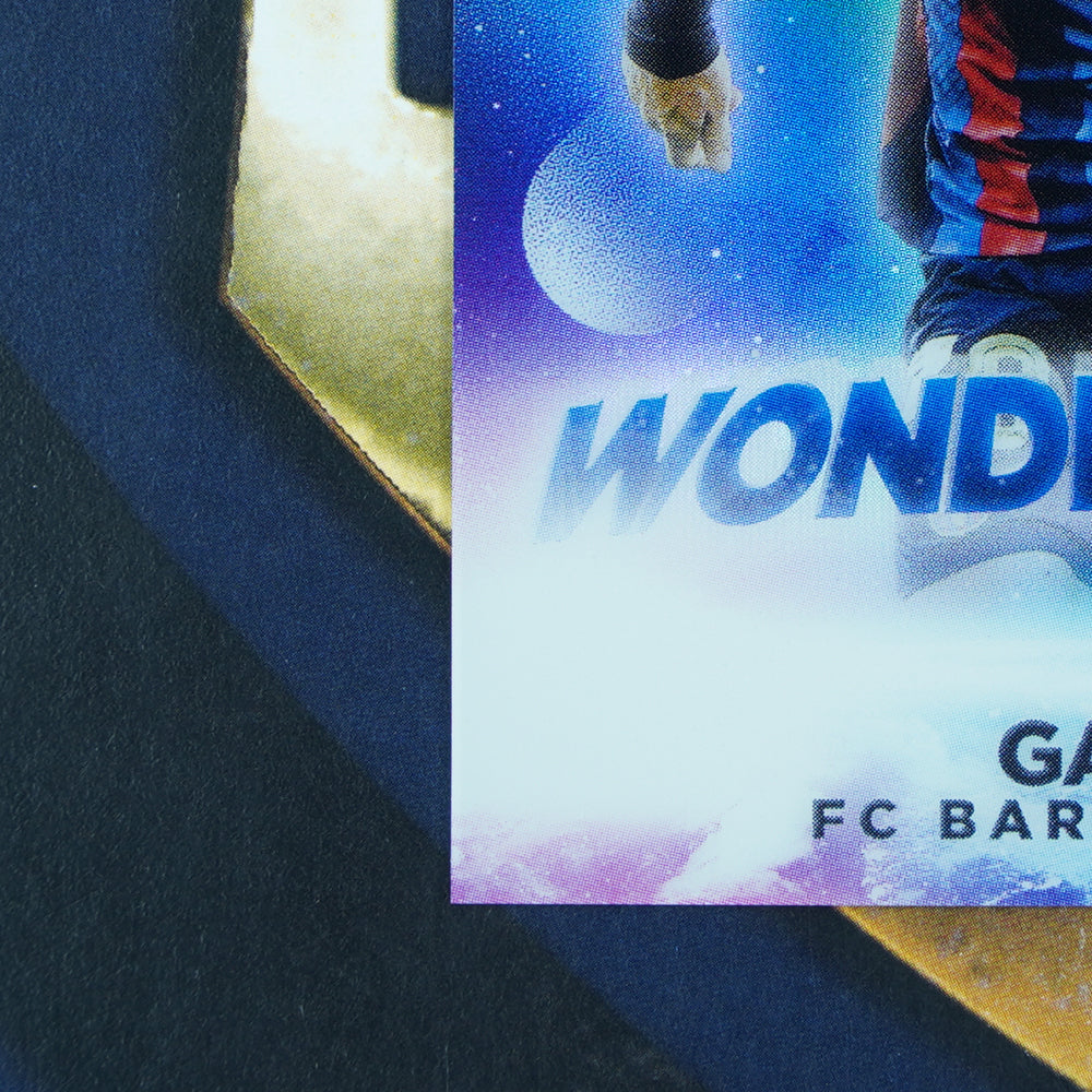 Gavi 2022-23 Topps UEFA Chrome Wonderkids Refractor Barcelona