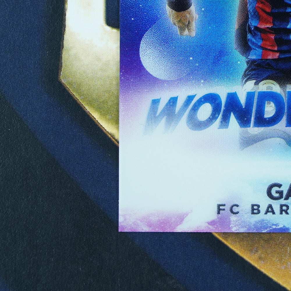 Gavi 2022-23 Topps UEFA Chrome Wonderkids Refractor Barcelona