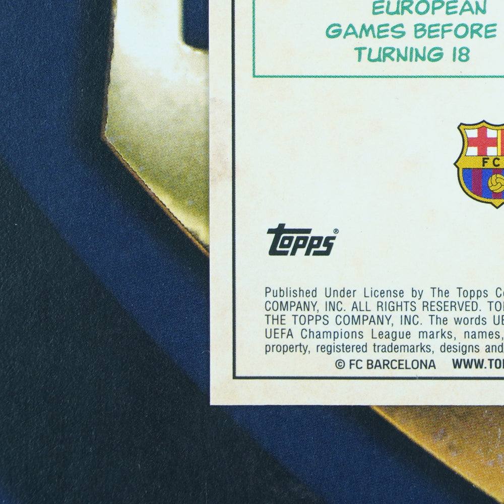 Gavi 2022-23 Topps UEFA Chrome 1959 Refractor Barcelona