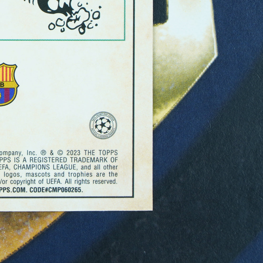 Gavi 2022-23 Topps UEFA Chrome 1959 Refractor Barcelona