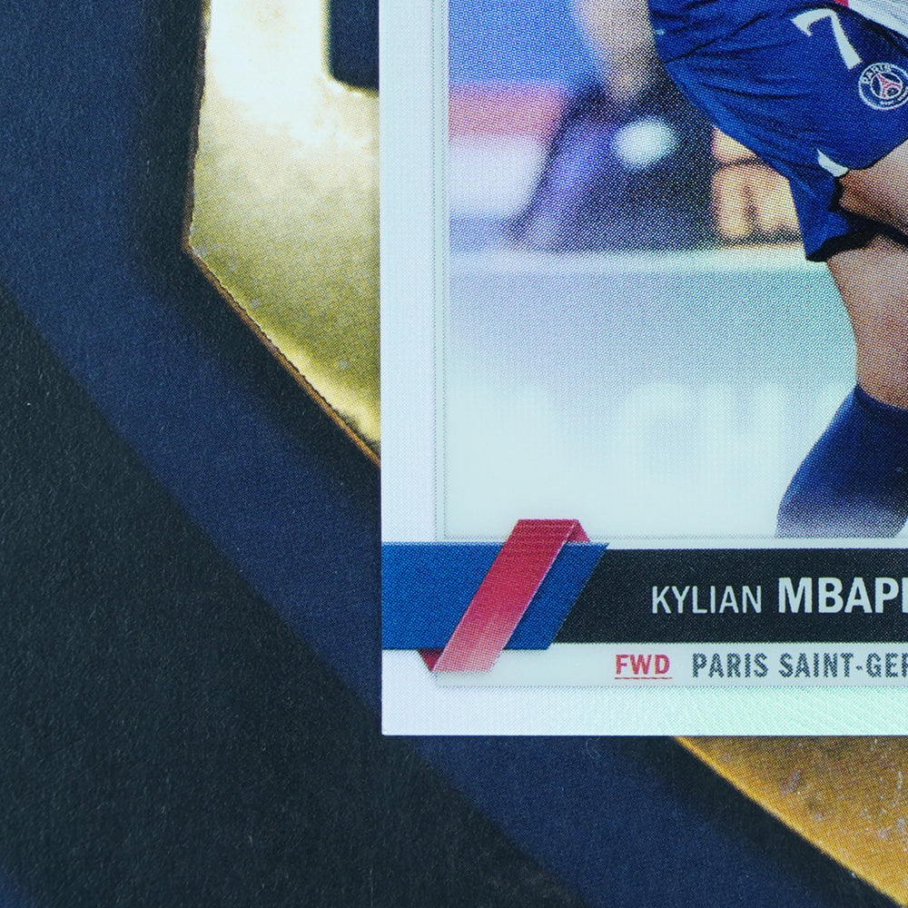 Kylian Mbappe 2022-23 Topps UEFA Chrome Refractor PSG