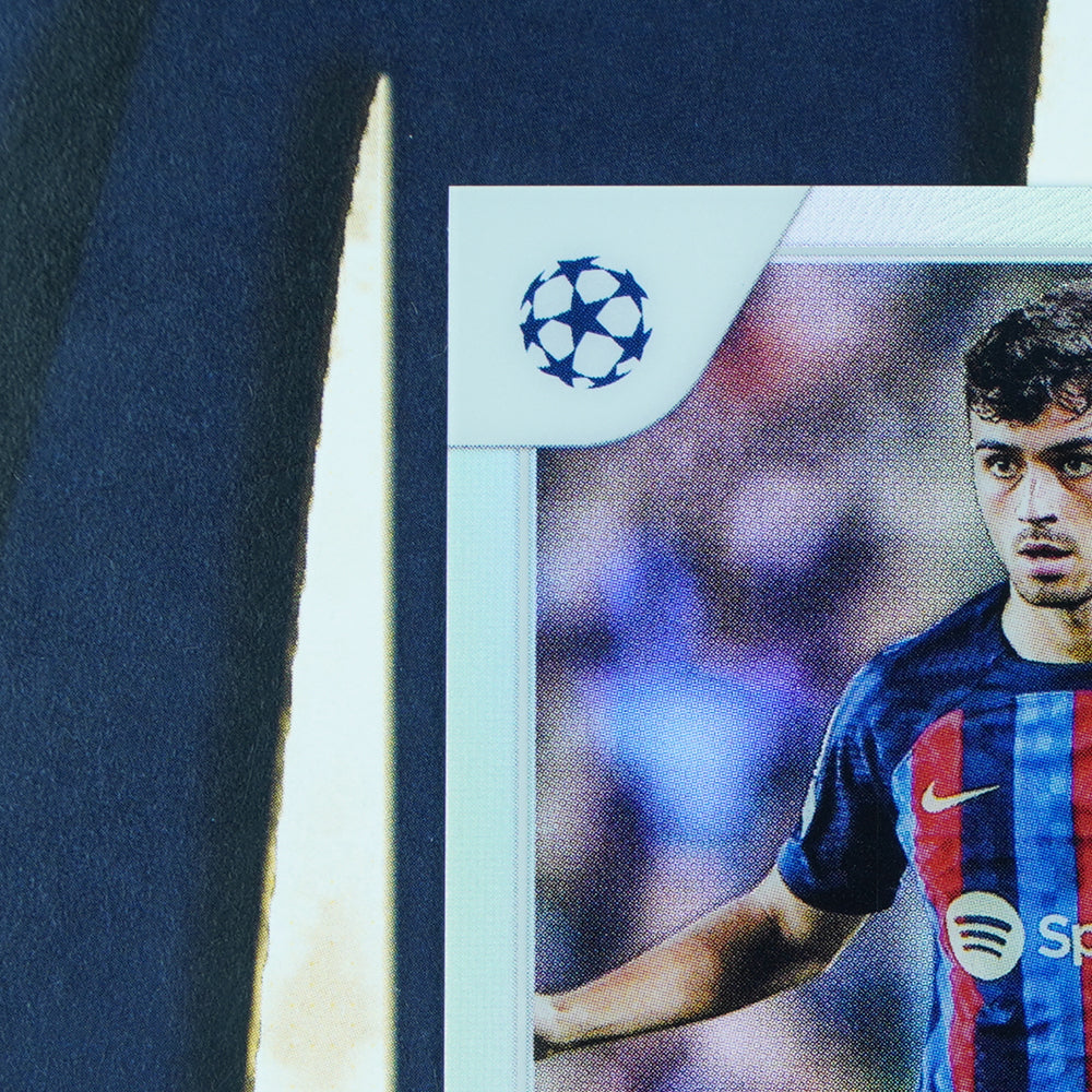 Pedri  2022-23 Topps UEFA Chrome Refractor Barcelona