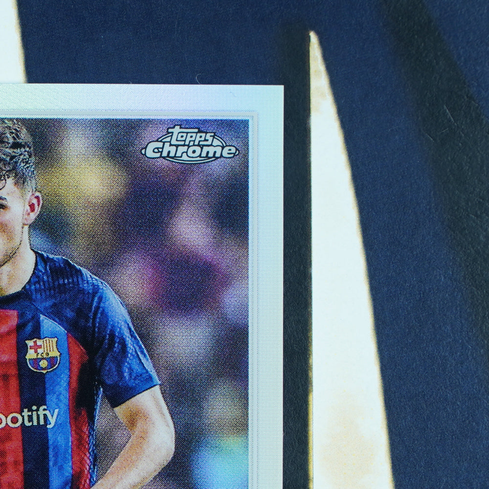 Pedri  2022-23 Topps UEFA Chrome Refractor Barcelona