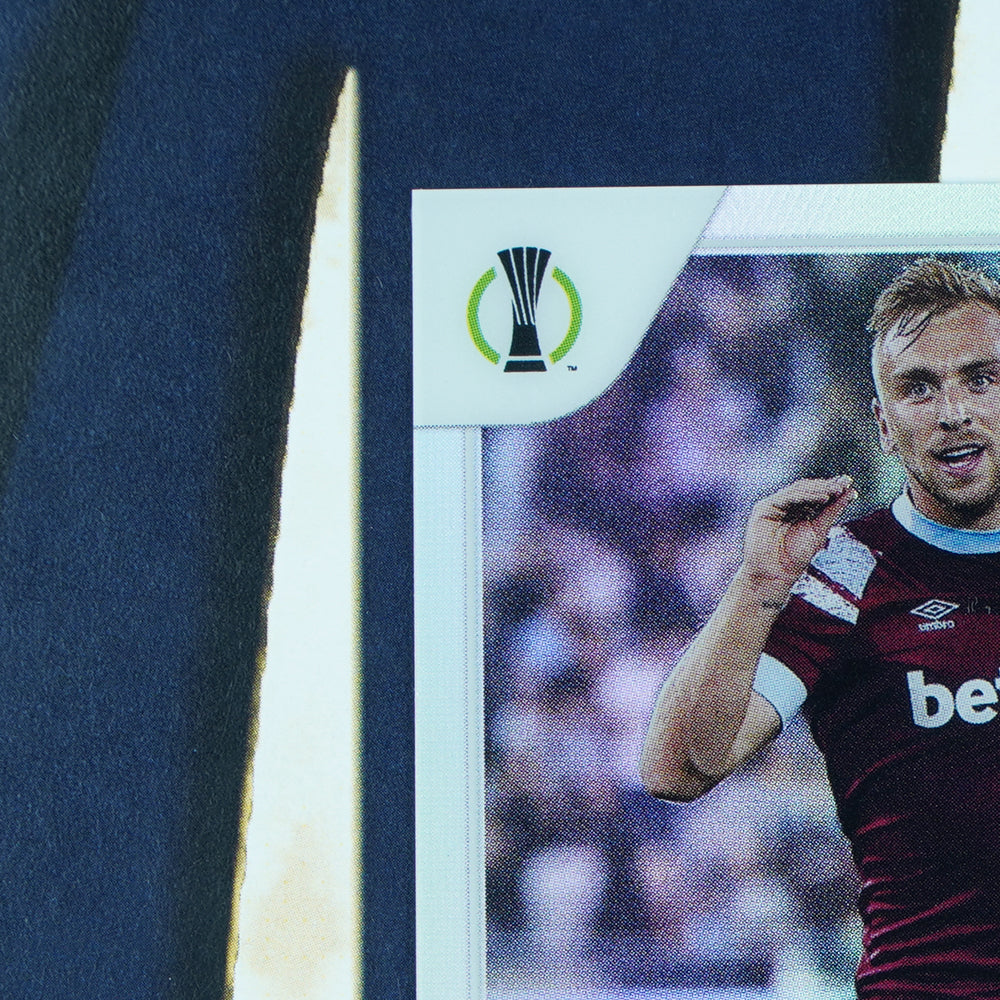 Jarrod Bowen 2022-23 Topps UEFA Chrome Refractor West Ham