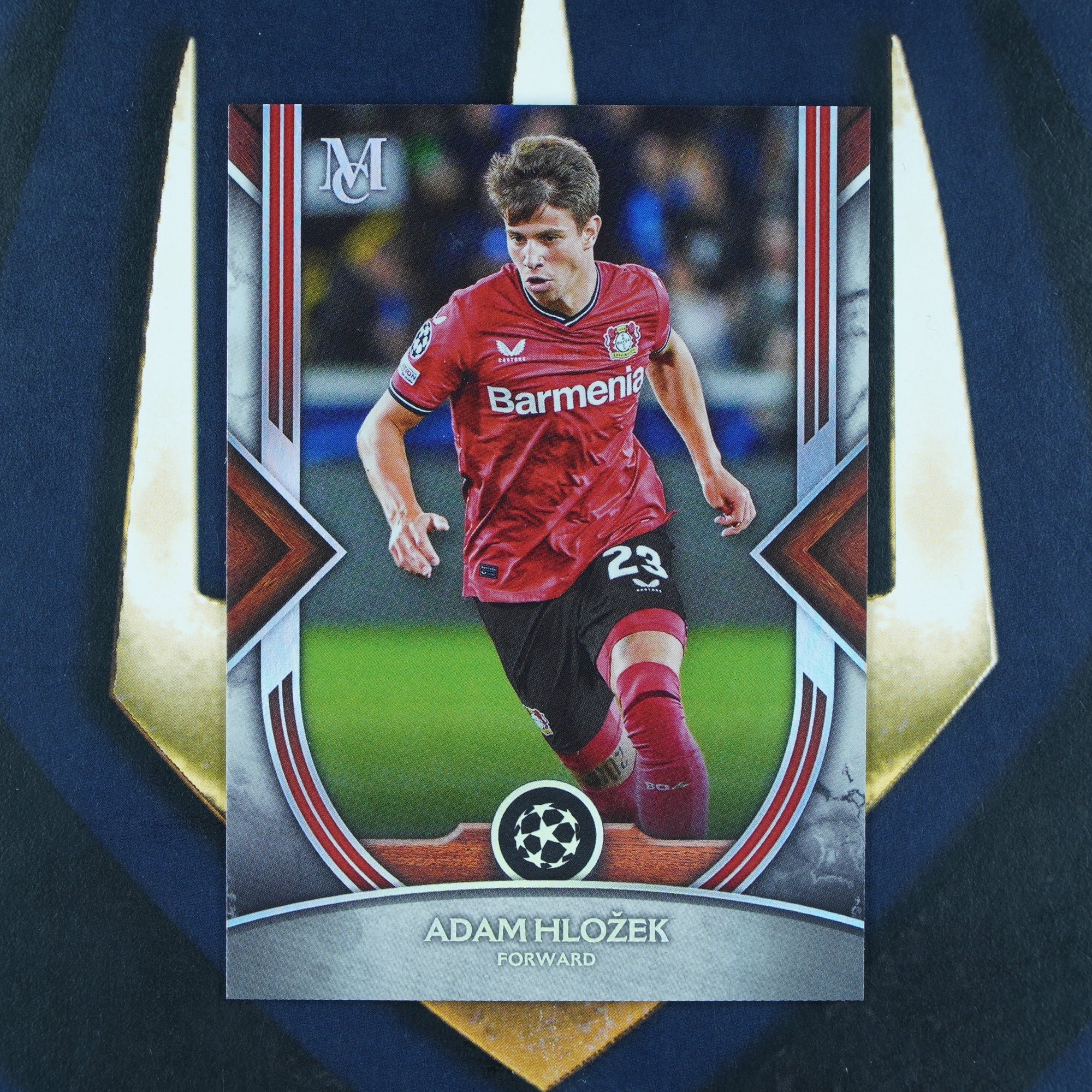 Adam Hlozek 2022-23 Topps Museum Collection Base  Leverkusen