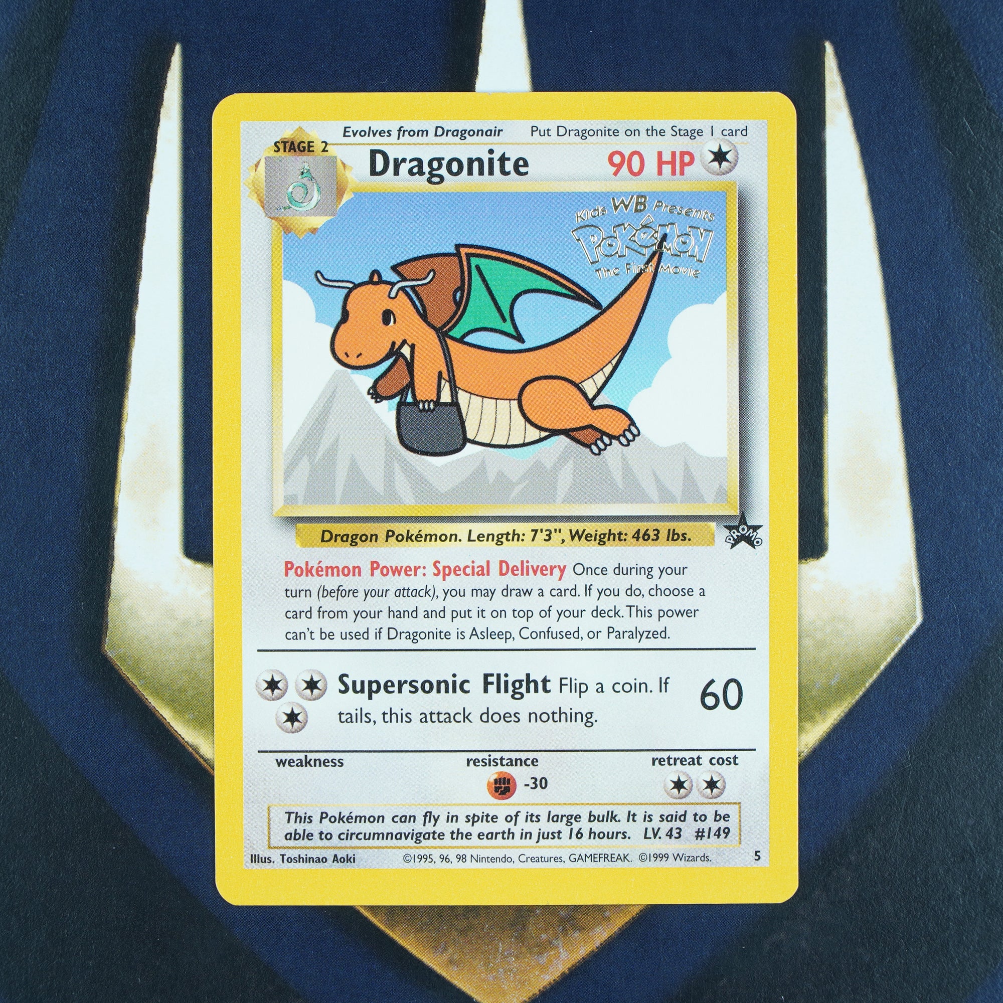 DRAGONITE Black Star Promo RARE Pokemon Card 5
