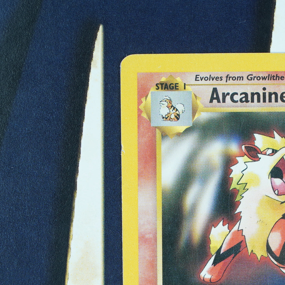 ARCANINE Black Star Promo RARE Pokemon Card 6