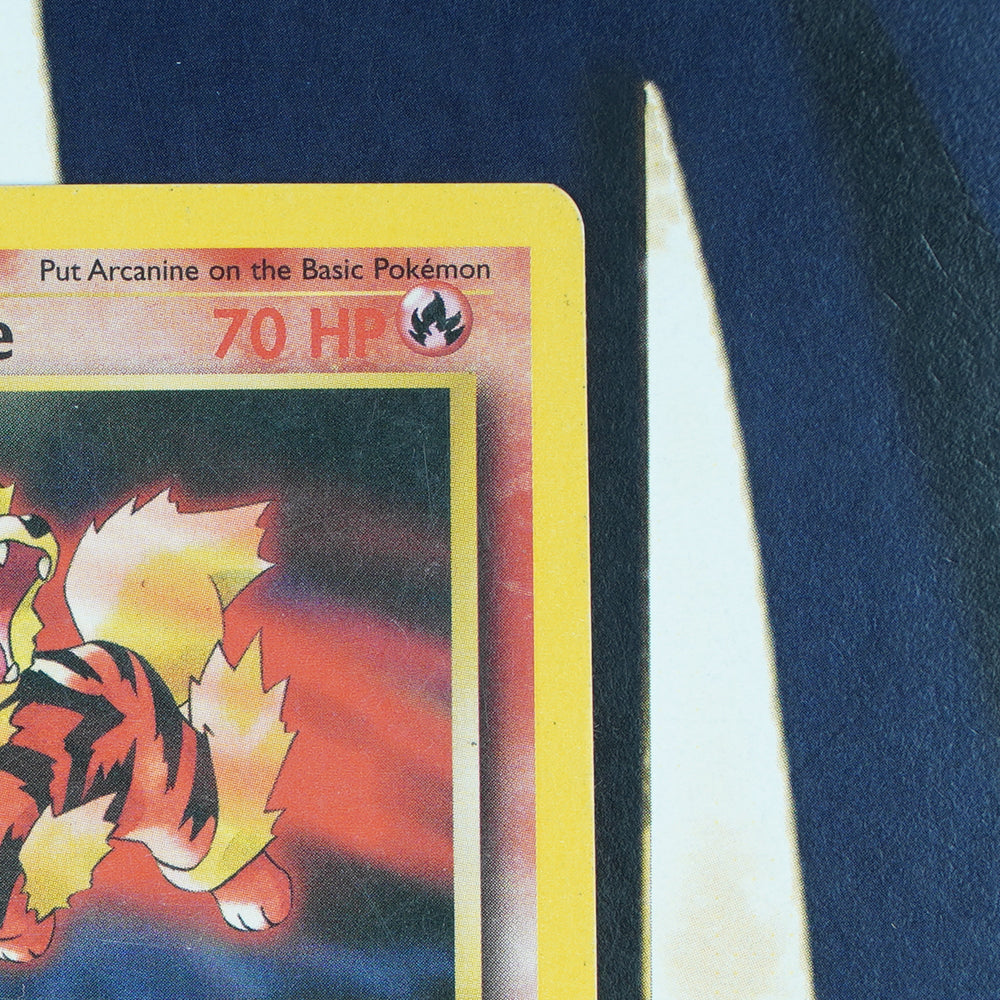 ARCANINE Black Star Promo RARE Pokemon Card 6