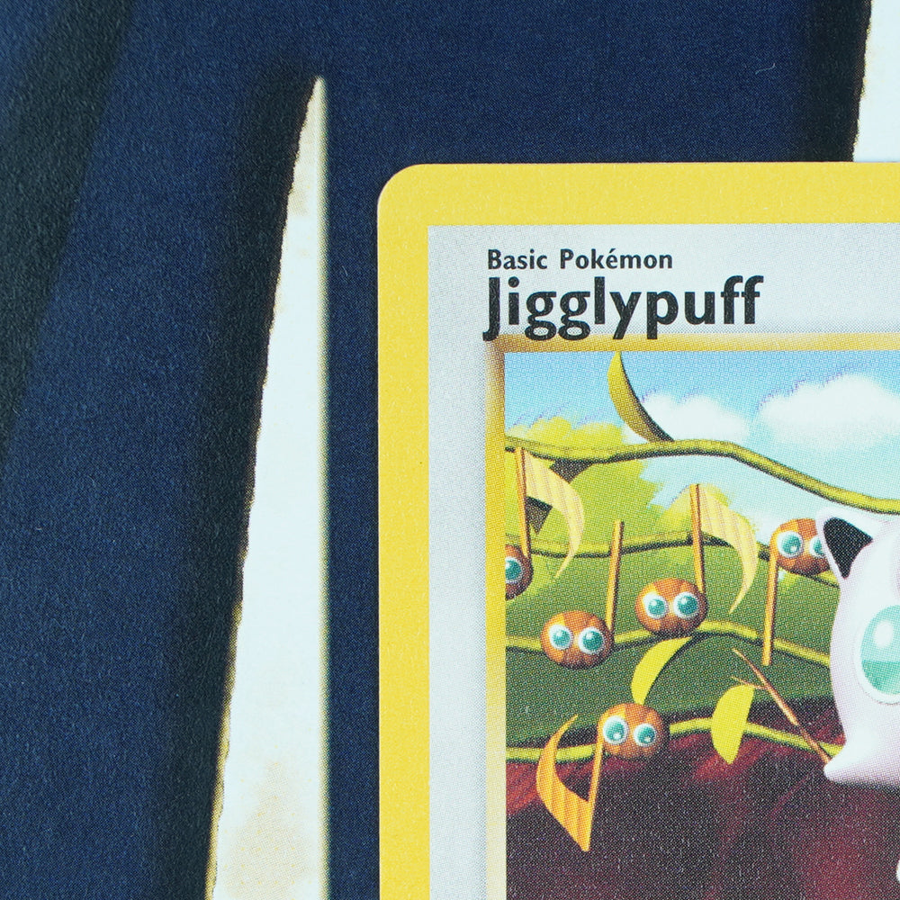 JIGGLYPUFF Black Star Promo RARE Pokemon Card 7