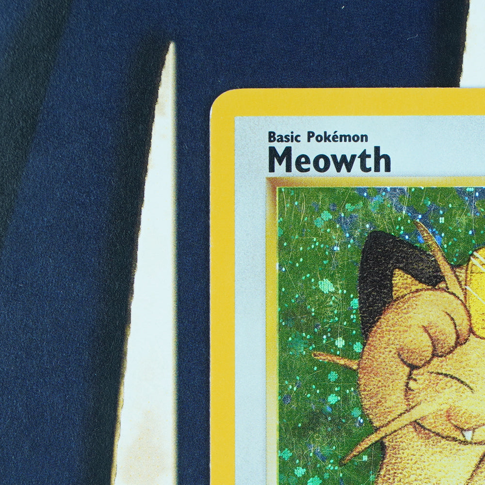 MEOWTH Black Star Promo HOLO RARE Pokemon Card 10