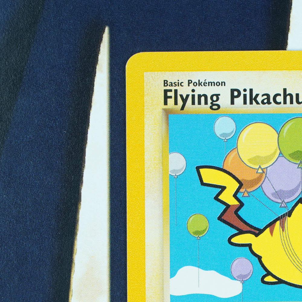 FLYING PIKACHU Black Star Promo RARE Pokemon Card 25