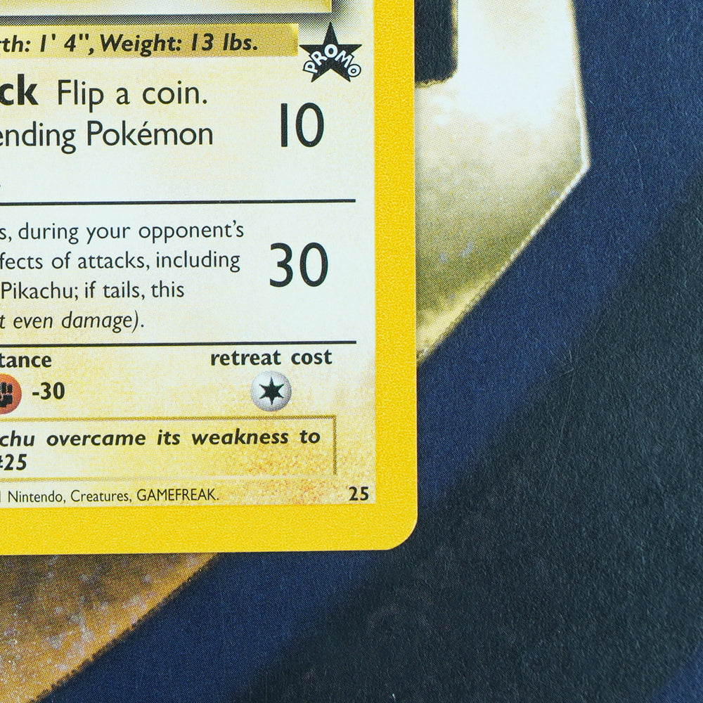 FLYING PIKACHU Black Star Promo RARE Pokemon Card 25