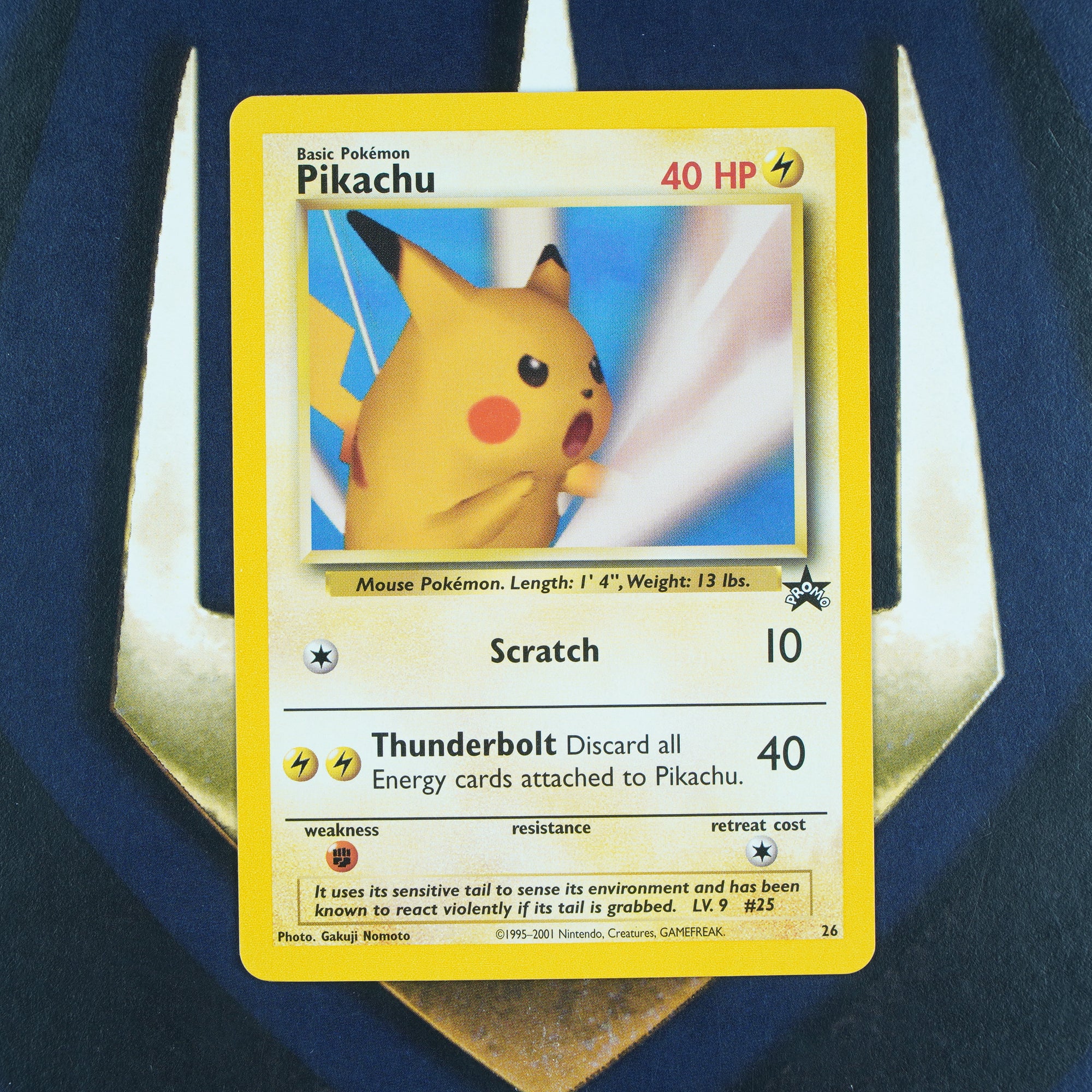 PIKACHU Black Star Promo RARE Pokemon Card 26