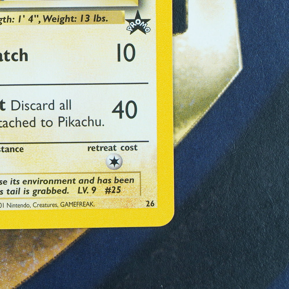 PIKACHU Black Star Promo RARE Pokemon Card 26