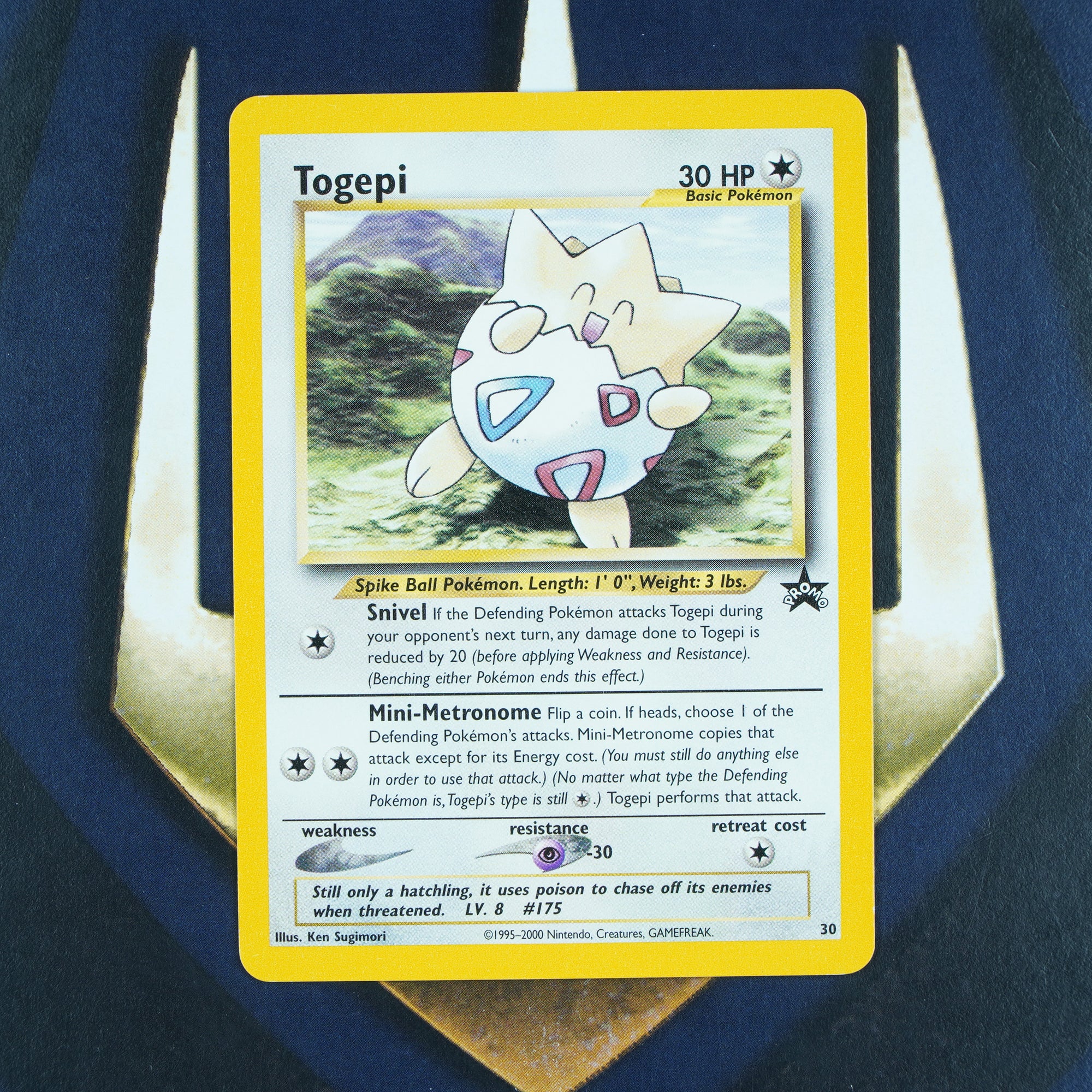 TOGEPI Black Star Promo RARE Pokemon Card 30