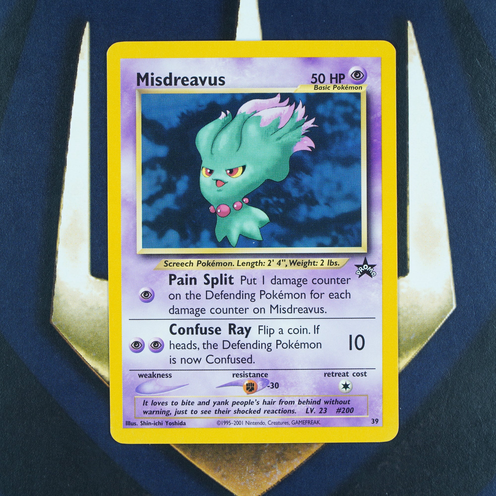 MISDREAVUS Black Star Promo RARE Pokemon Card 39