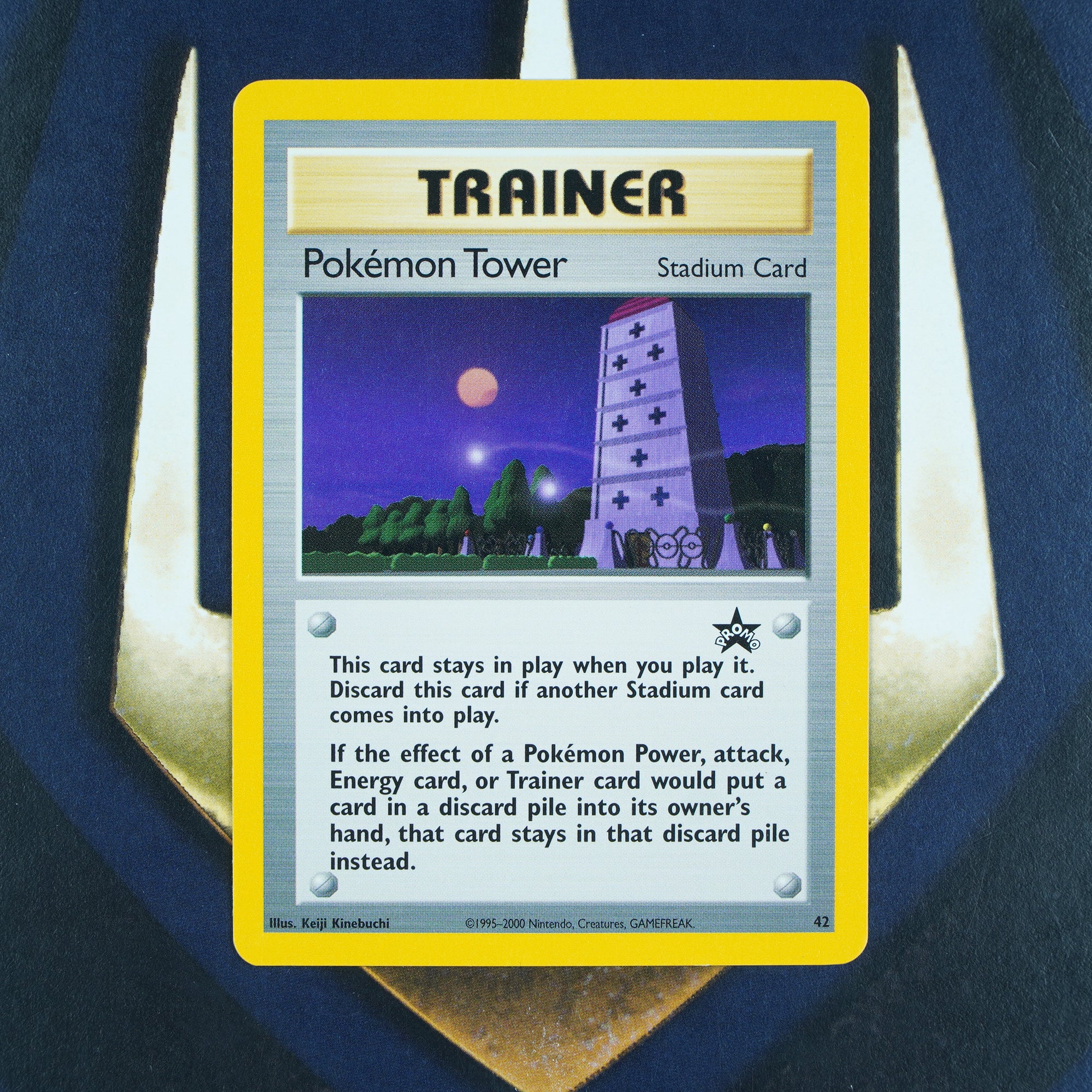 POKEMON TOWER Black Star Promo RARE Pokemon Card 42