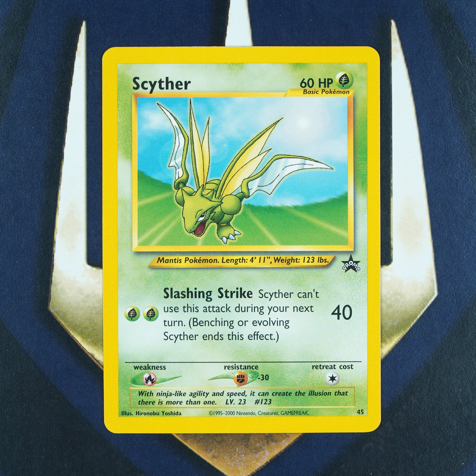 SCYTHER Black Star Promo RARE Pokemon Card 45