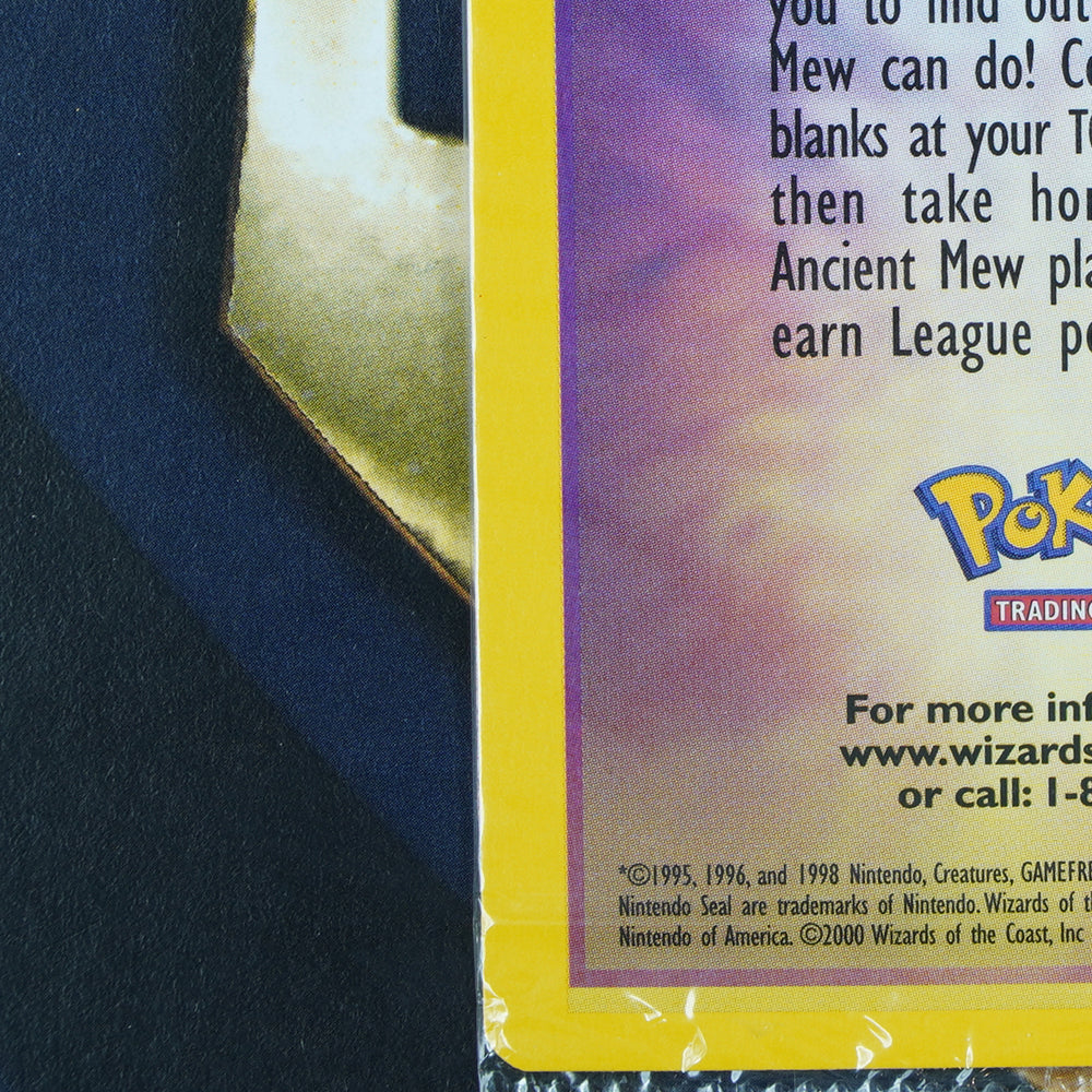 ANCIENT MEW SEALED Movie Promo REVERSE HOLO Pokemon Card