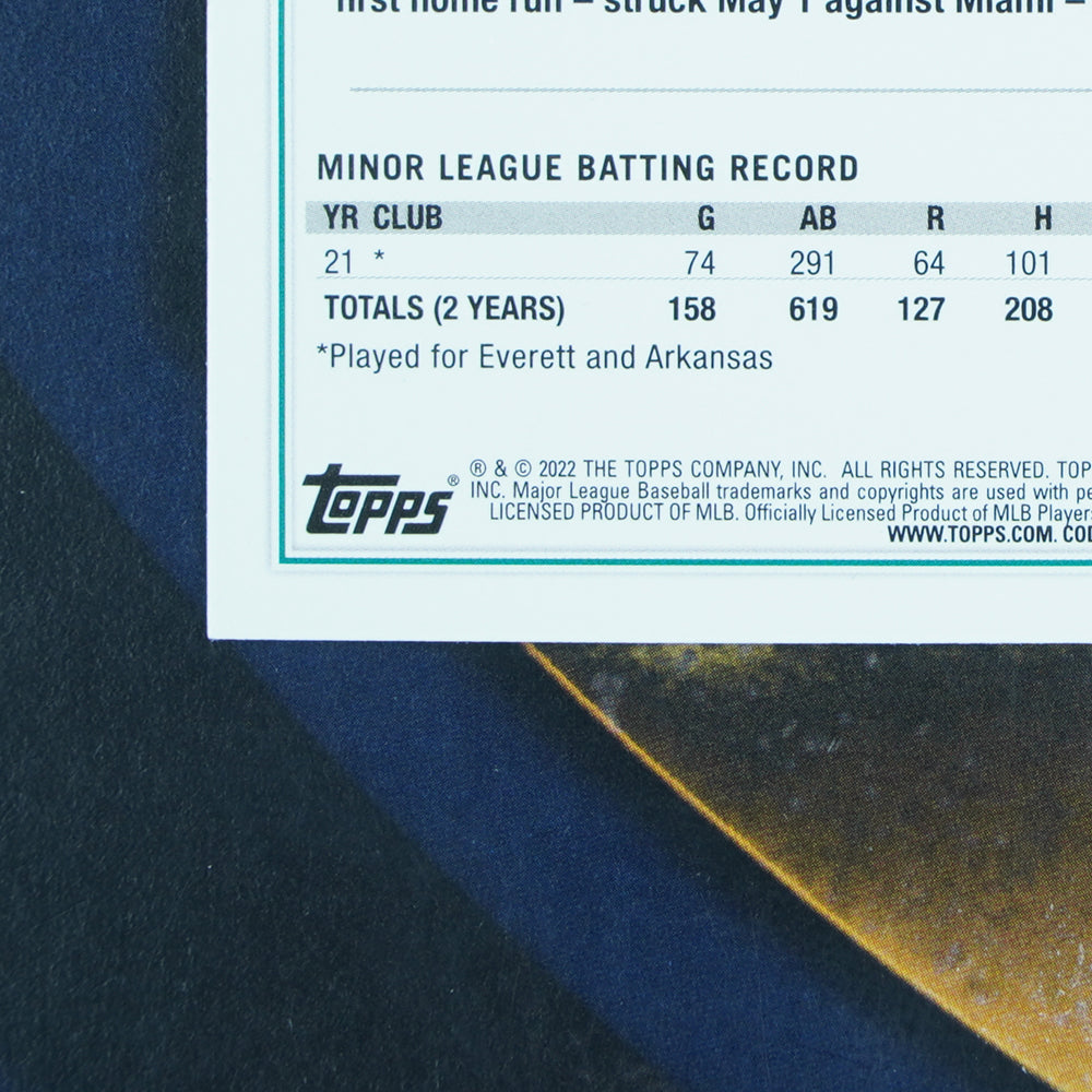 Julio Rodriguez 2022 Topps Update #US44 Seattle Mariners RC