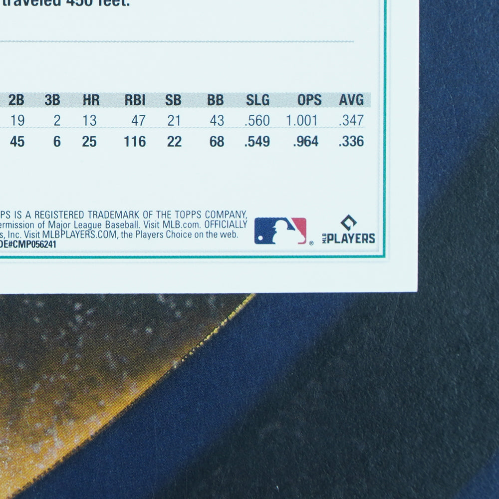 Julio Rodriguez 2022 Topps Update #US44 Seattle Mariners RC